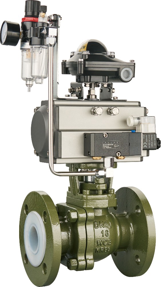 Q641F46-16C 氣動(dòng)球閥（全襯）